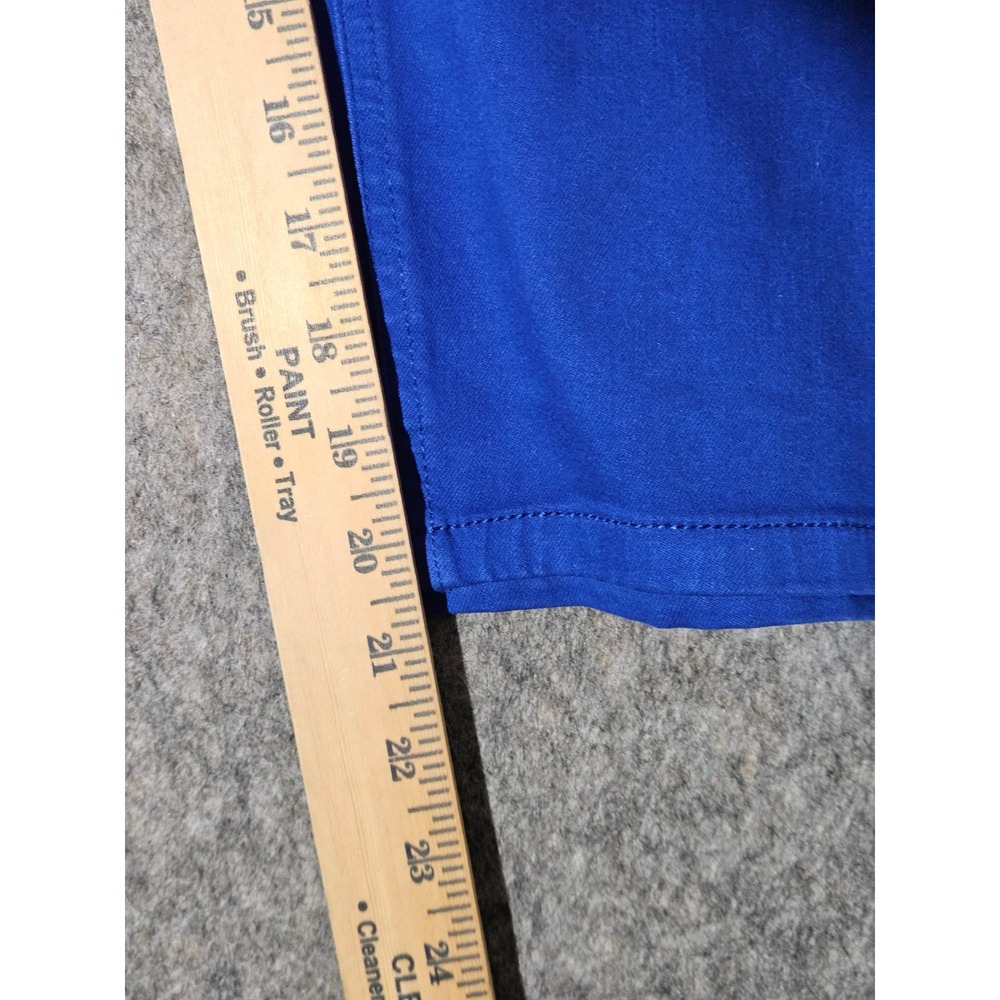 Catherines The Universal Jean Women's 32W Blue Stretch Capri Pants NWT - Picture 6 of 11